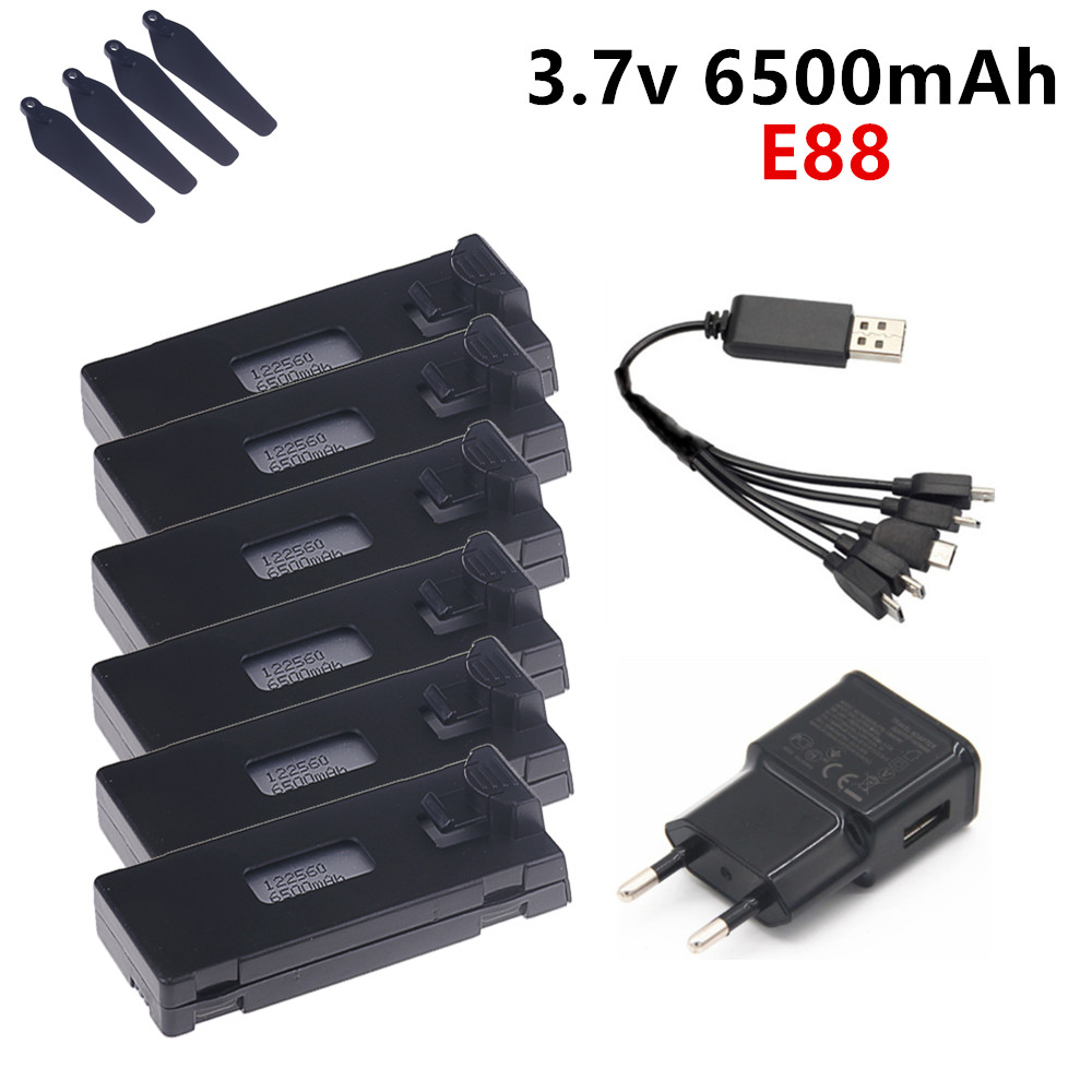 3.7V 6500mAh Lipo Battery For  - Eachine Drone E58 ulasan dan harga