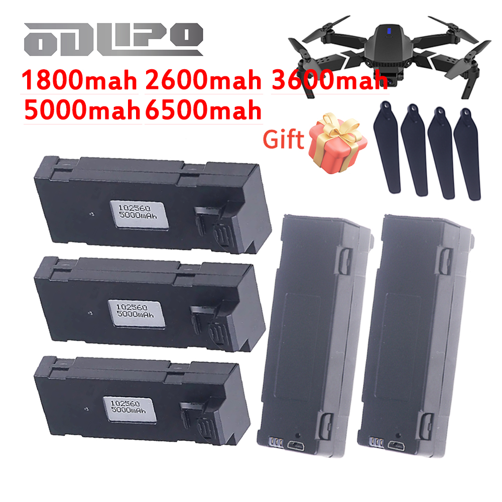 NEW Upgrade E88 Battery 6500ma - Eachine Drone E58 ulasan dan harga