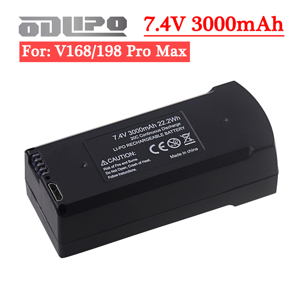 Original 7.4V 3000Mah Drone Li - Eachine Drone E58 ulasan dan harga